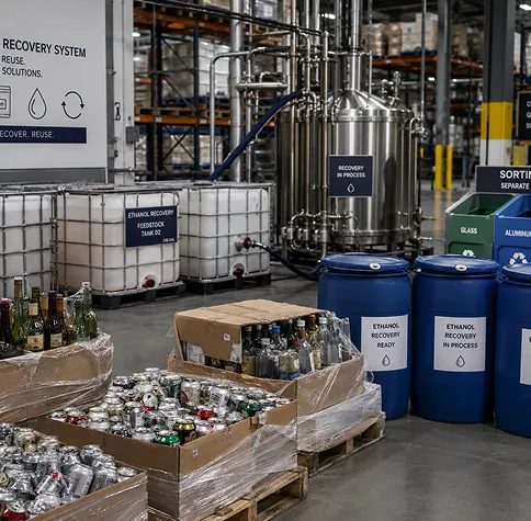 Beverage destruction chain of custody documentation