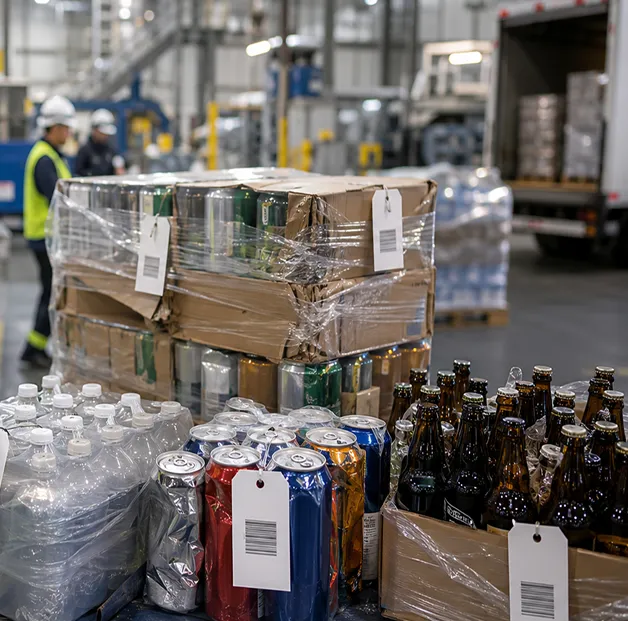 Warehouse beverage destruction and disposal process hero image