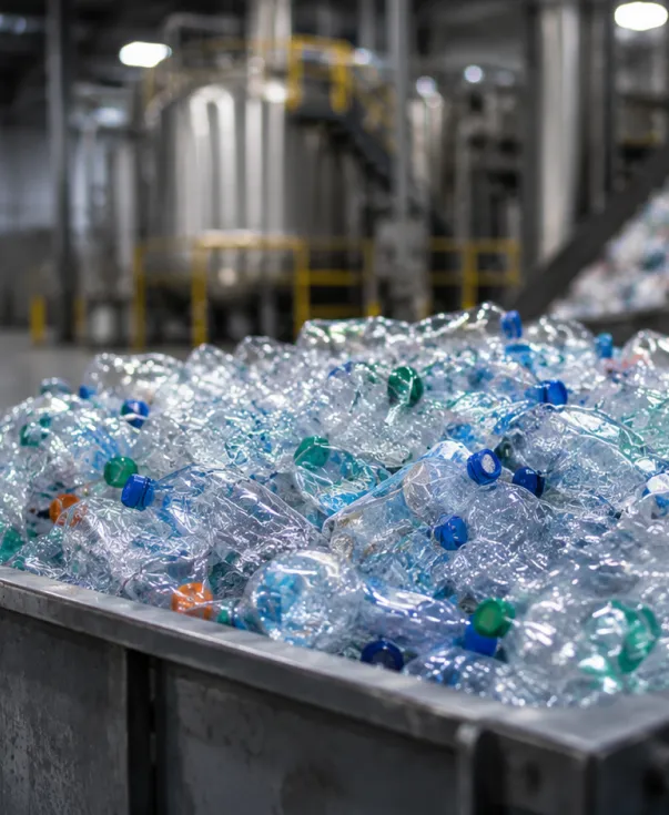 plastic bottles