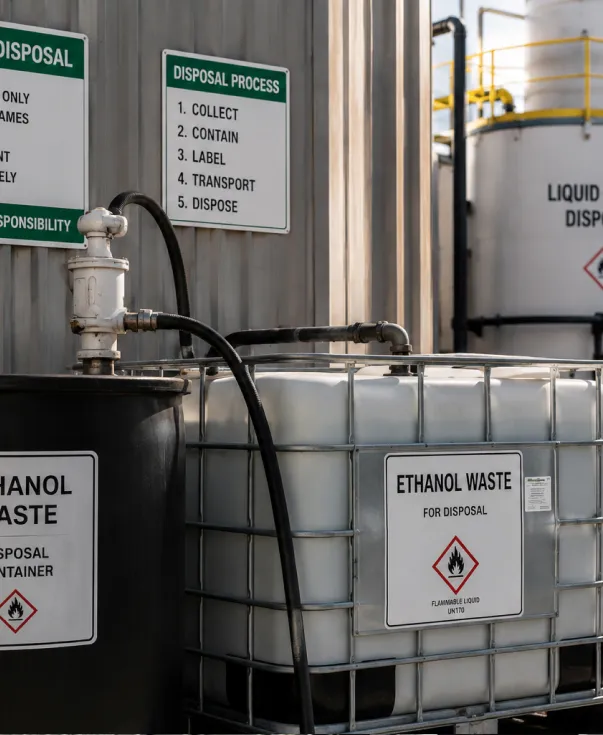When Ethanol Disposal Is Needed Instead of Recovery​