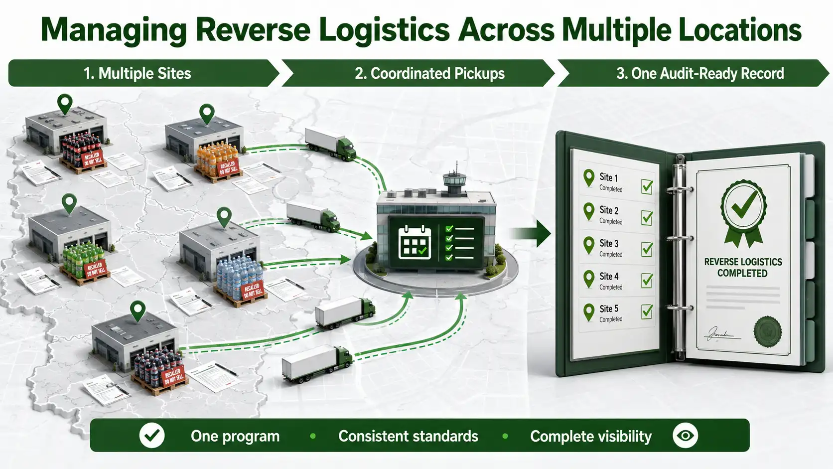 Centralized Beverage Recall Logistics