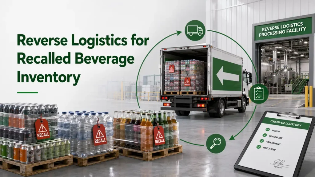 Recalled Beverage Inventory Returns Safely