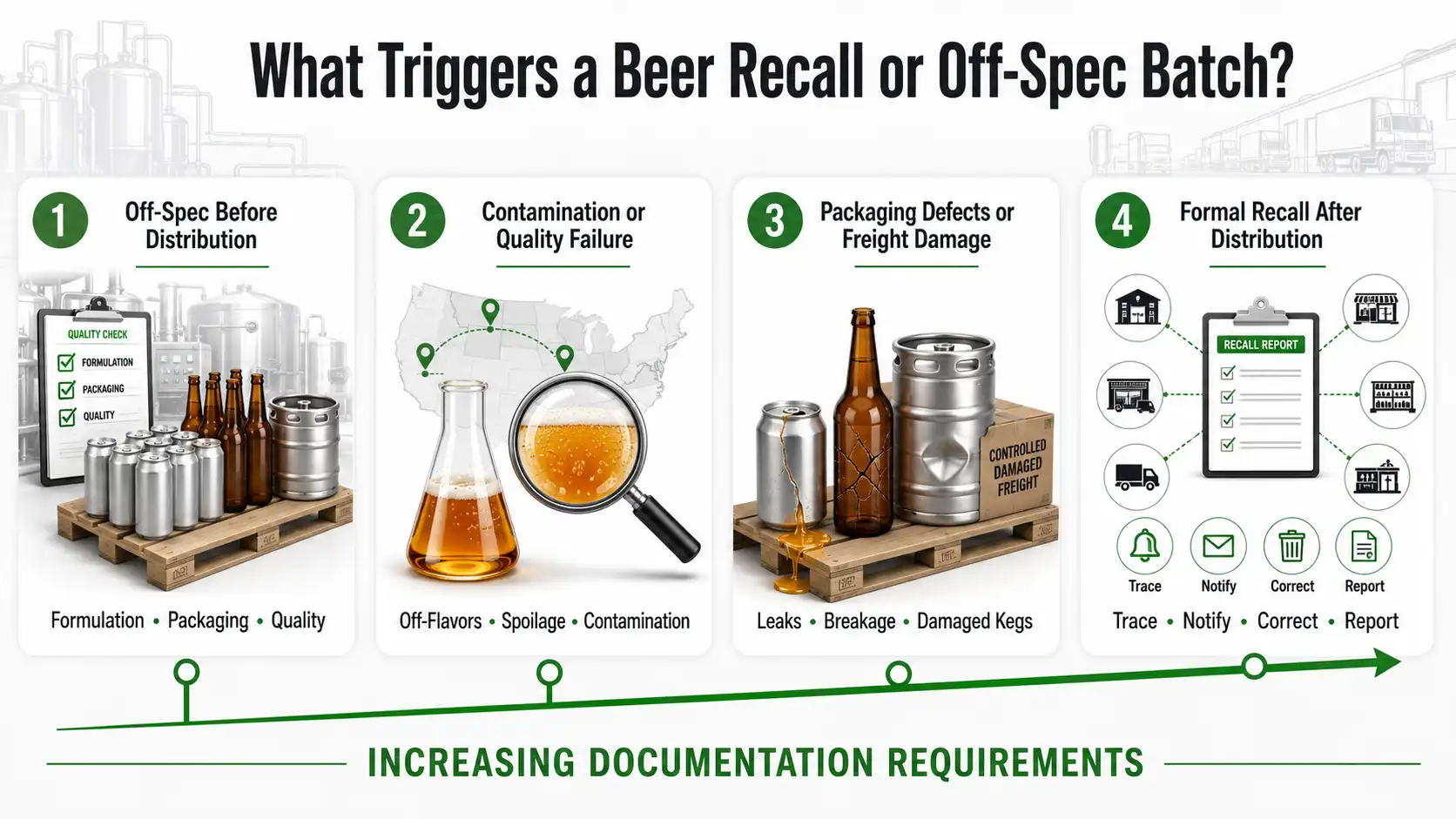 Beer Recall Triggers and Documentation