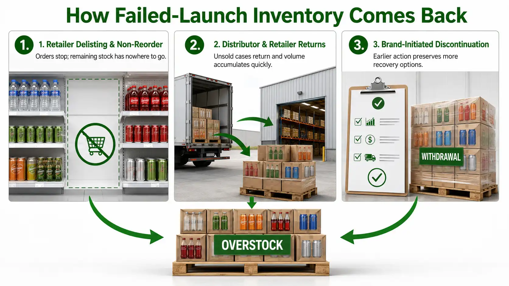 Three paths to beverage overstock
